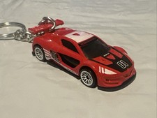 Hot Wheels Renault Sport R.s. 01 164 Scale Red Racing Diecast Car Keychain New