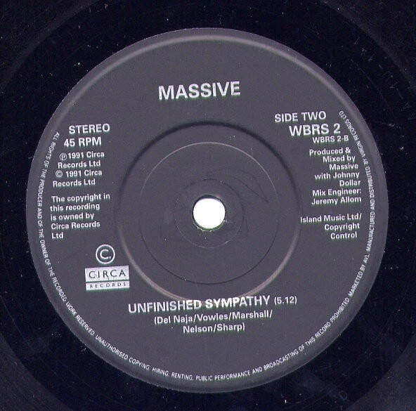 Massive Attack - Unfinished Sympathy (VINYL) Foto 4 de 4