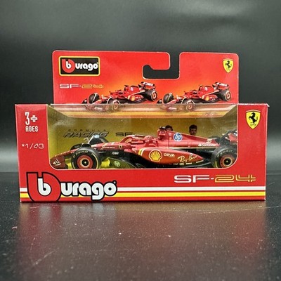 Bburago Ferrari SF-24 1:43 Scale Diecast F1 Model Car Burago 2024