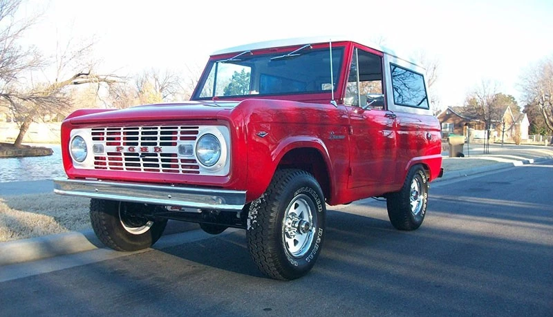  1967 frame-off restored Ford Bronco