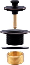 Oil Rubbed Bronze Bath Tub Drain Conversion Kit Assembly, Lift and Turn Tub D...