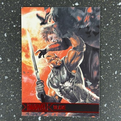 Blade 2012 Rittenhouse Marvel Greatest Heroes #10 Eric Brooks