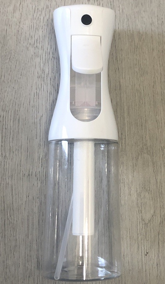 Ultra Fine Continuous Mist Hair Spray Bottle for Hairstyling & Cleaning-image