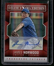 2014 Panini Elite Extra #7 James Norwood Franchise Futures Signatures /799