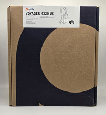 Poly - Voyager 4320 UC Wireless Headset  Charge Stand Plantronics -Headphones