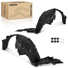 Front Inner Fender Liners Set with Clips for Crosstrek 2018-2023 New