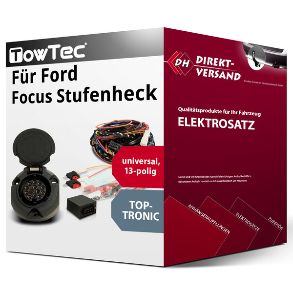 E-Satz 13Polig Universell für Ford Focus Stufenheck 02.1999-08.2003 Top-image