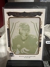 2023-24 Upper Deck the Cup Ryan Winterton 1/1 Rookie Masterpieces Printing Plate