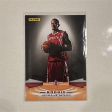 Panini 2009-10 Rookie Jermaine Taylor Houston Rockets #332 Basketball Card. rookie card picture