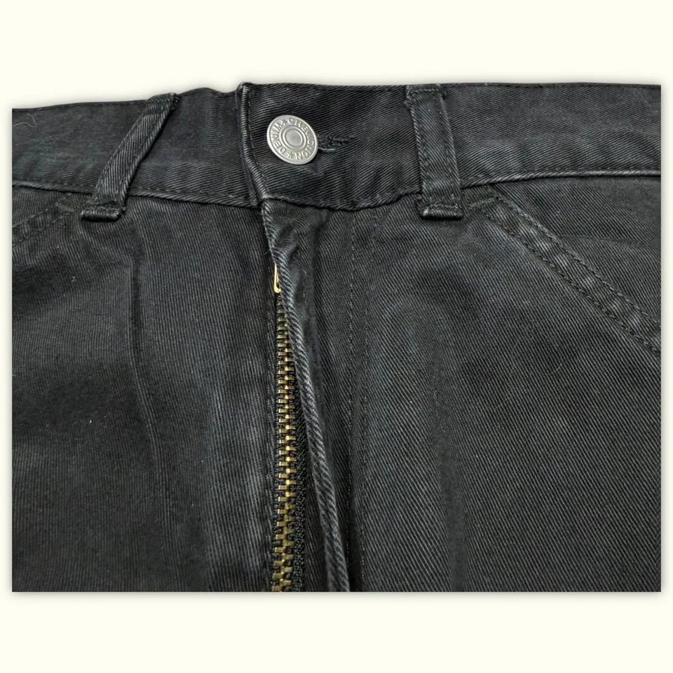 chevignon Pantalones cargo W28/L34 Negro Excelente Hombres (s339) - Imagen 4 de 4