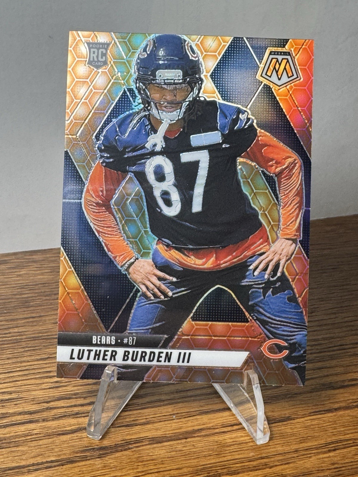 2025 Mosaic Football Honeycomb Prizm Luther Burden III #383