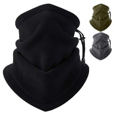 Winter Fleece Neck Warmer Face Mask for Men Women Cycling Ski Neck Gaiter Scarf