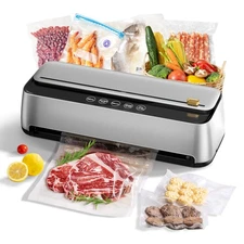 85Kpa Vacuum Sealer Machine for Food 8-IN-1 Fully Automatic Food Sealer with ...