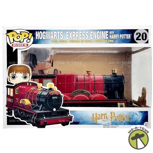 Funko POP Rides Harry Potter Hogwarts Express Engine with Harry Potter Figure