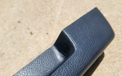 Volvo 240 Original Blue Passenger Side Armrest Crank Windows Nice
