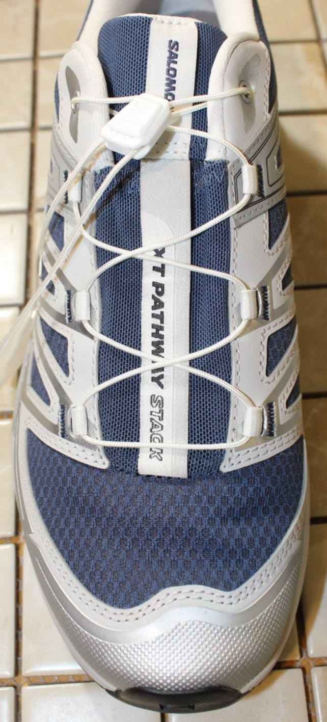 SALOMON  XT-PATHWAY STACK  UNISEX SIZE  9 M MEN  IN BLUE/WHITE/SILVER 455465S image 4