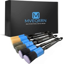 6pcs Car Detailing Brush Set-2pcs Boars Hair blue car detailing brush