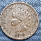 1878 Indian Head Cent 1c Better Grade #99321