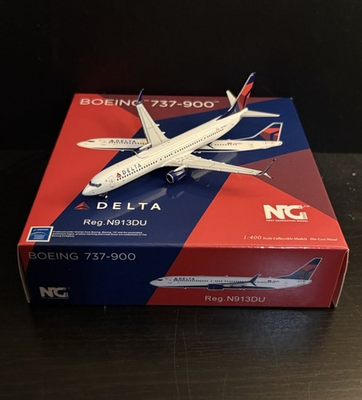 #ad #ad NG Models 1:400 Delta Air Lines Boeing 737 900 N913DU 79005 Scale Model Diecast $129.99