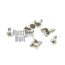 M1.2. x 2.5mm, Phillips Wafer Flat Head Screws, Stainless, Laptop, Machine