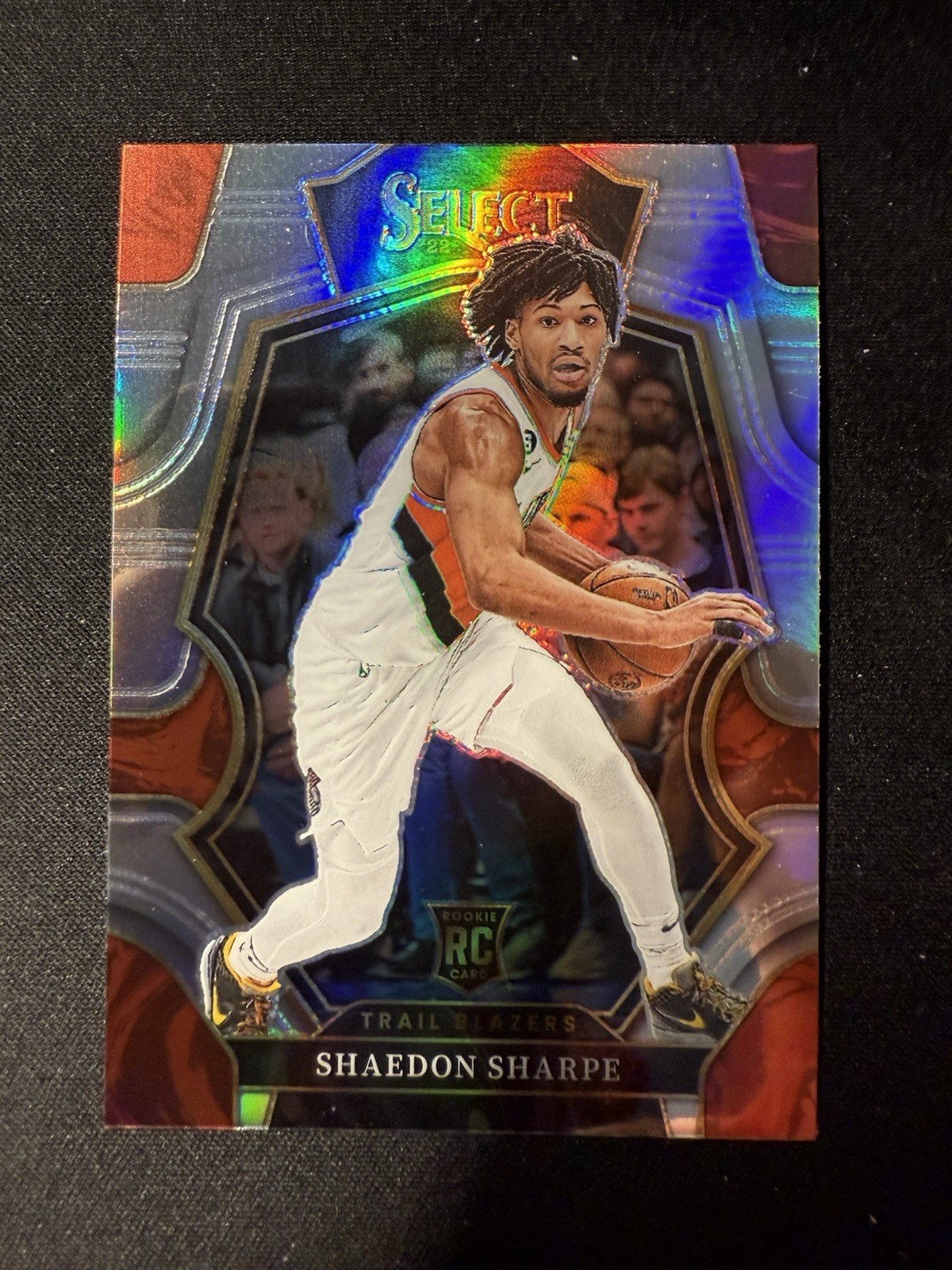 2022-23 Select Shaedon Sharpe Rookie RC Silver Prizm Premier Level #189