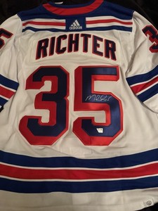 New York Rangers Legend Mike Richter Signed NHL Jersey