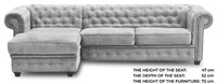Chesterfield Ecksofa Eckcouch Sofa Couch MöBel Sofas Couchen Eckgarnitur