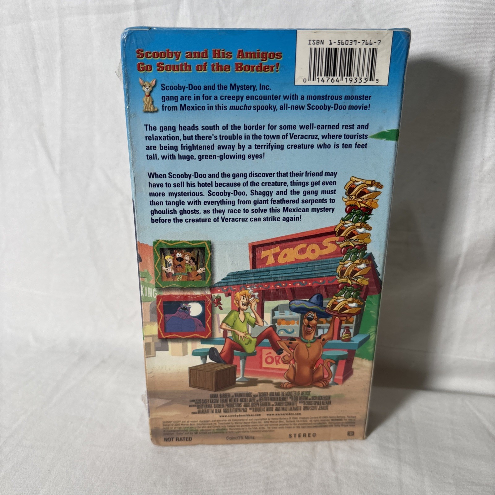 Scooby Doo! Monster of Mexico (VHS, 2003) WB NEW SEALED 14764193335| eBay