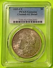 1883-CC Morgan Silver Dollar PCGS Genuine AU Detail - Cleaned Carson City
