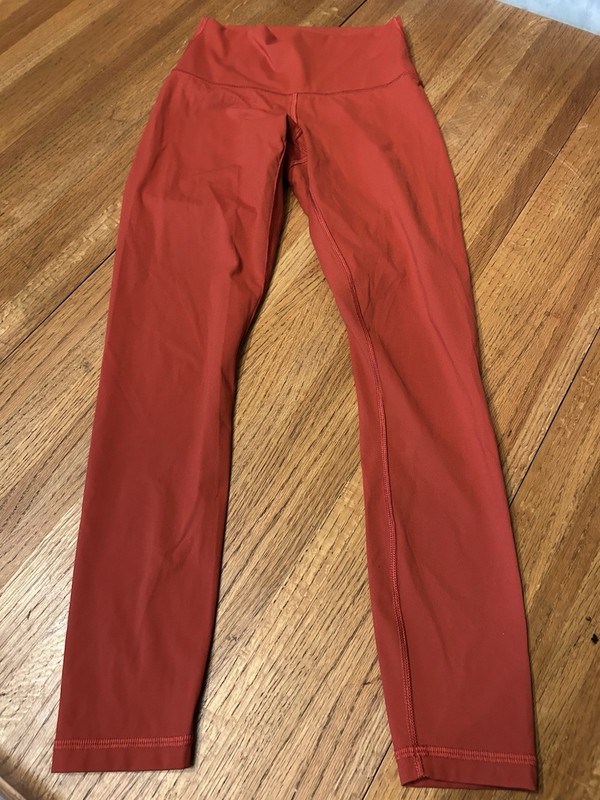 Everlane Red Perform  Legggings Ankle Length Size XS