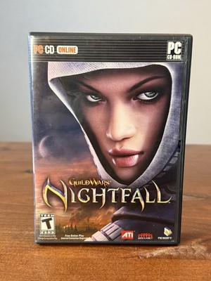 VTG Game 2006 Guild Wars - Nightfall - PC CD ROM With Inserts Poster 3 CDs