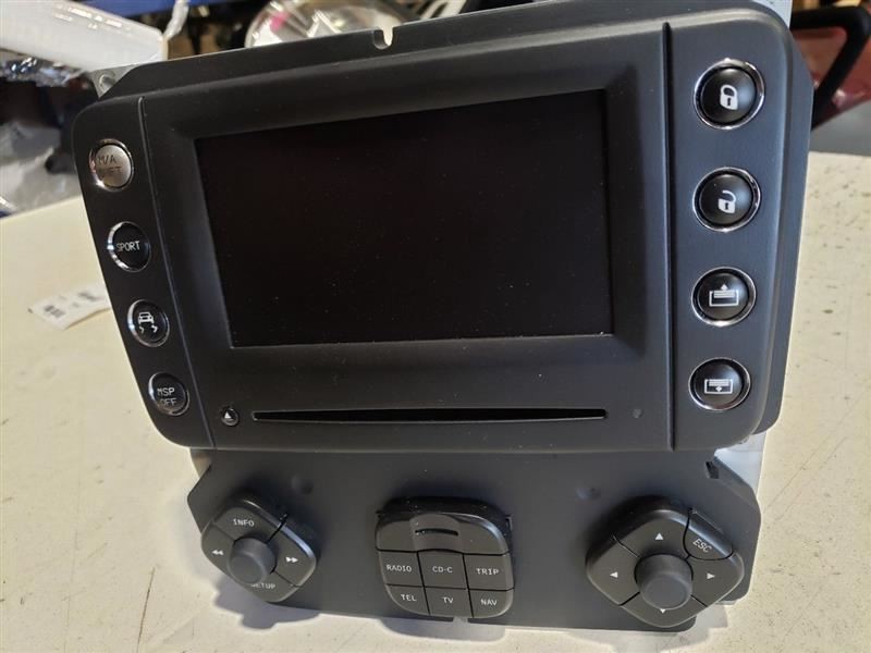 2007 Maserati Quattroporte Navigation Display Control Head Unit Radio OEM