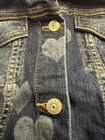 LLR LuLaRoe JAXON Denim Heart 💙 Jean Jacket Size Medium — photo 4