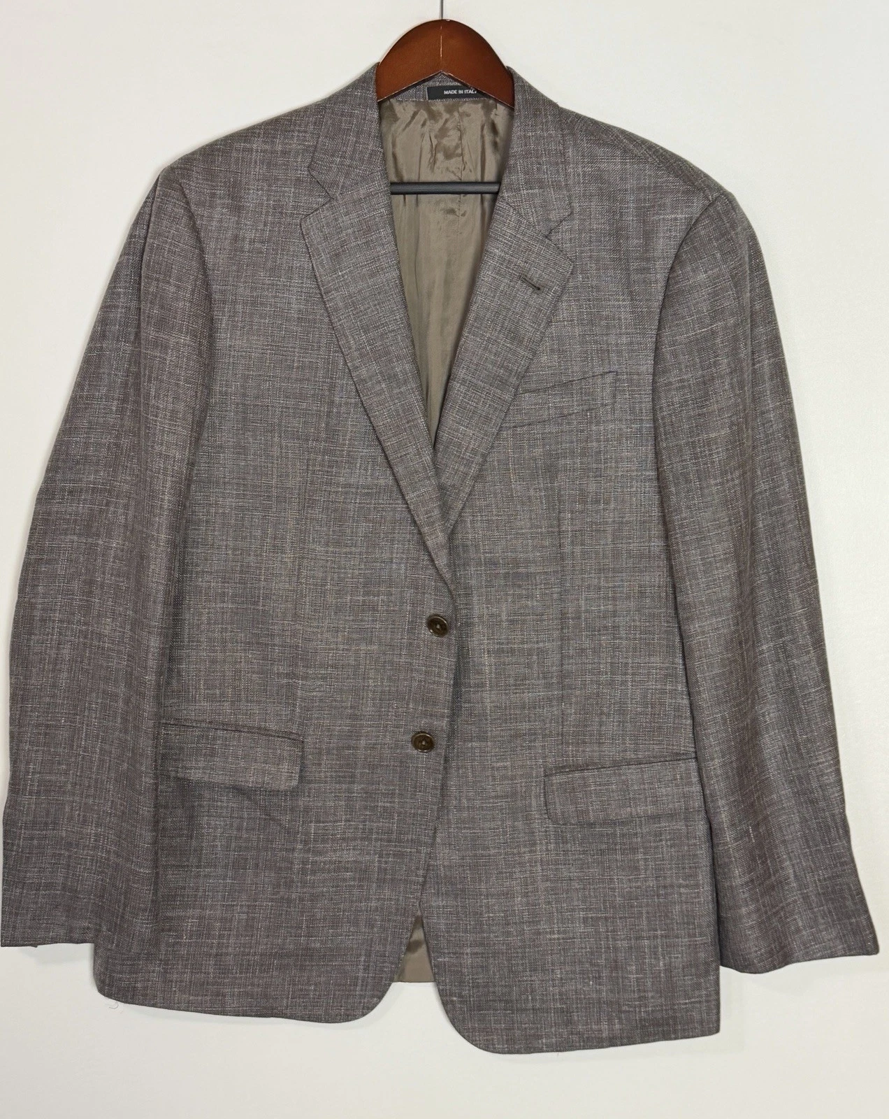 Giorgio Armani — Giorgio Armani Black Label Melange Wool Blend Sport Coat Size 44 R $2495 #273