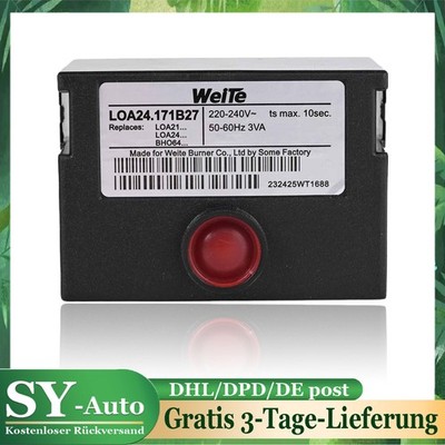 Ölfeuerungsautomaten LOA 24.171 B27 Ersatz für LOA 21 + LOA 22 Buderus,Viessmann
