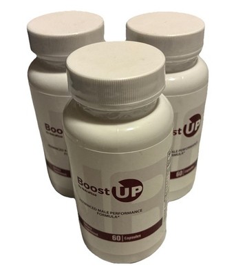 3-Pack Boost Up Capsules, Max Strength, BoostUp Pills for Men - 180 Capsules