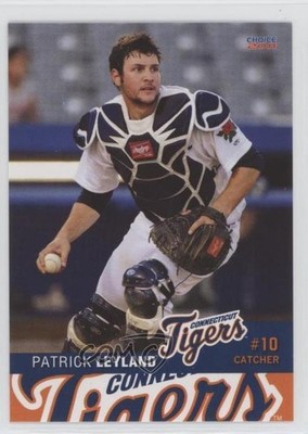 2011 Choice Connecticut Tigers Patrick Leyland #21 0kz8