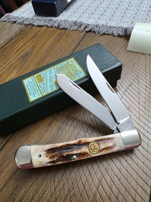 アンティーク　アップルカッター Canal Street Cutlery - Stag Trapper - 2156252 NIB SN105 USA Made