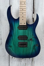 Ibanez RG421AHM Solid Body Electric Guitar Blue Moon Burst Finish