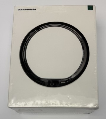 Ultrahuman Ring AIR Smart Ring  Size 8 Raw Titanium Ultra Human NEW Sealed  