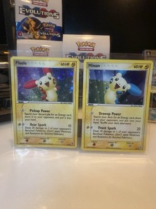 Plusle and Minun Card | eBay