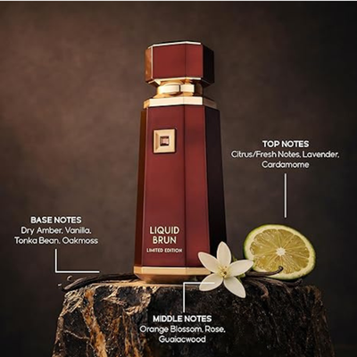 Fragrance World Men's French Avenue Liquid Brun EDP Spray 3.4 oz