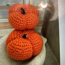 Handmade Crochet Pumpkin