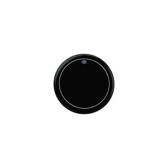 Remo Pinstripe Ebony 18 grosse-caisse élimine les vibrations et résonances parasites