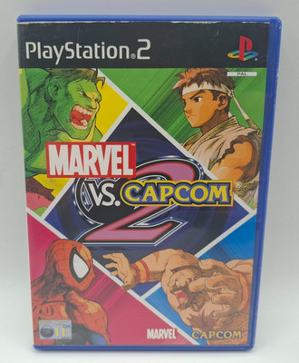 Marvel vs. Capcom 2 Sony PlayStation 2 PS2 mit Handbuch Italian Version