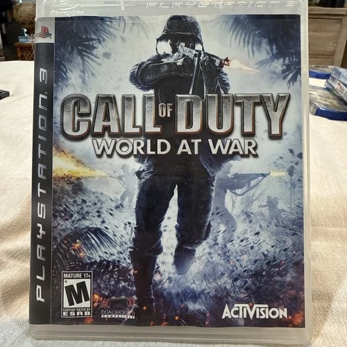 Call of Duty: World at War (Sony PlayStation 3, 2008) PS3 Complete