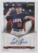 2012 Panini USA Baseball National Team 15U Signatures /299 Cole Sands Auto 0e2x