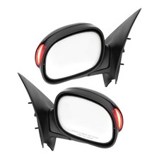 Set of 2 Mirrors Driver and Passenger Side For 2001-03 Ford F-150 Crew Cab Power