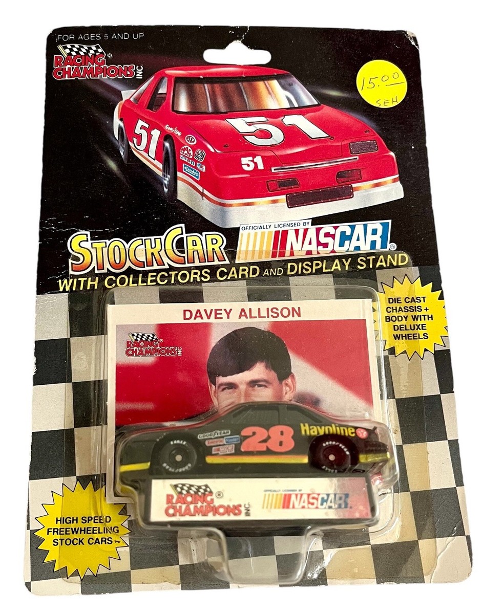 エ*ン様 【業界最安値】アメックス　ノベルティ　ブラック　おもちゃ　ユリースズカ 1:64 Car 1992 Davey Allison #28 Havoline System Black Diecast