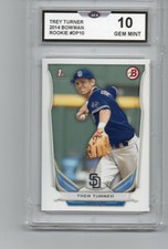 2014 BOWMAN TREA TURNER ROOKIE BASEBALL CARD PHILADELPHIA PHILLIES SS